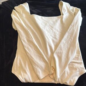 Elegant Cream Women's Top